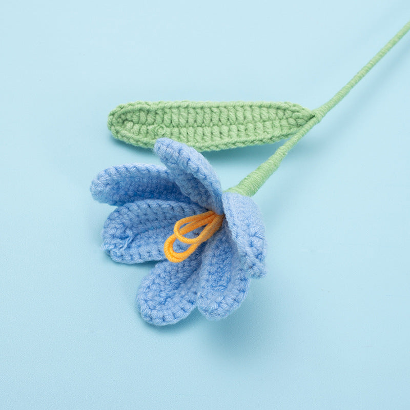 Exquisite Hand-Crocheted Tulip Flower