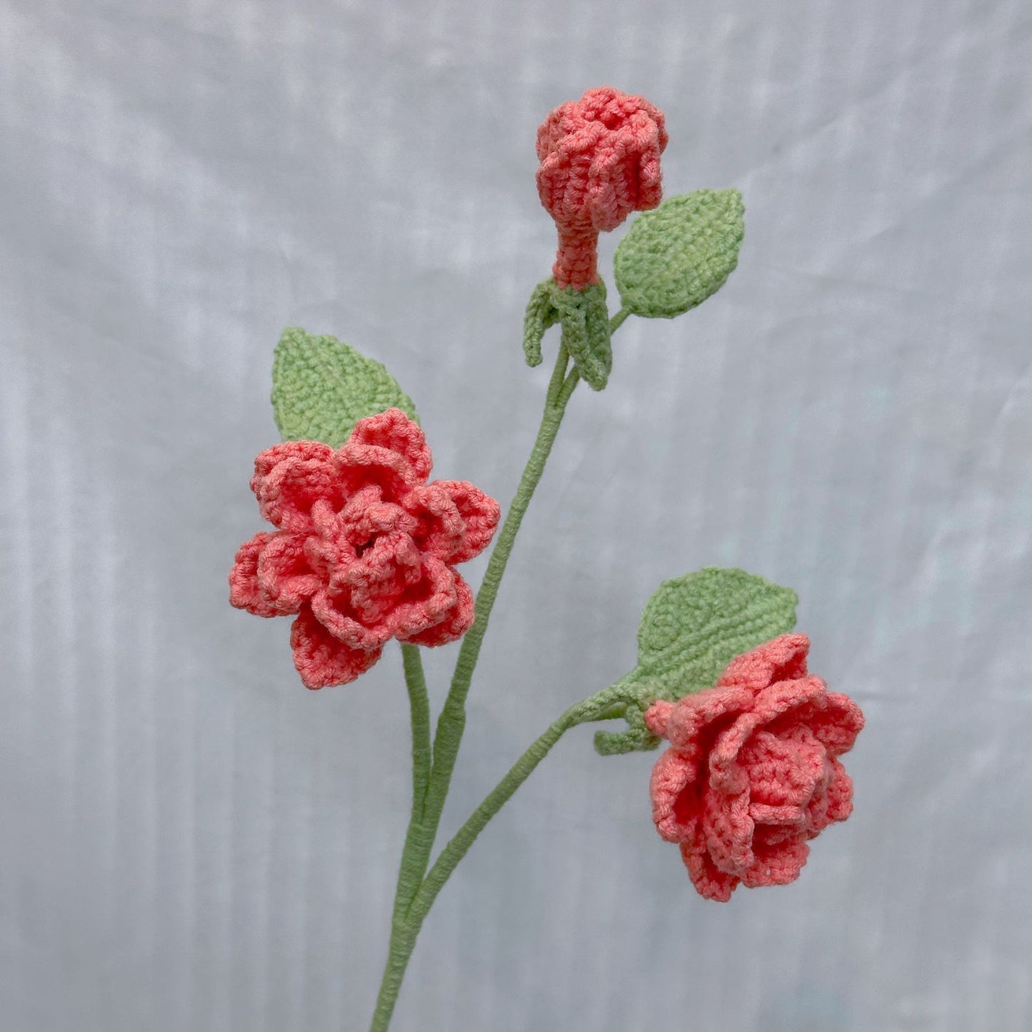 Hand-crocheted Gardenia A Fresh and Elegant Everlasting Fragrance