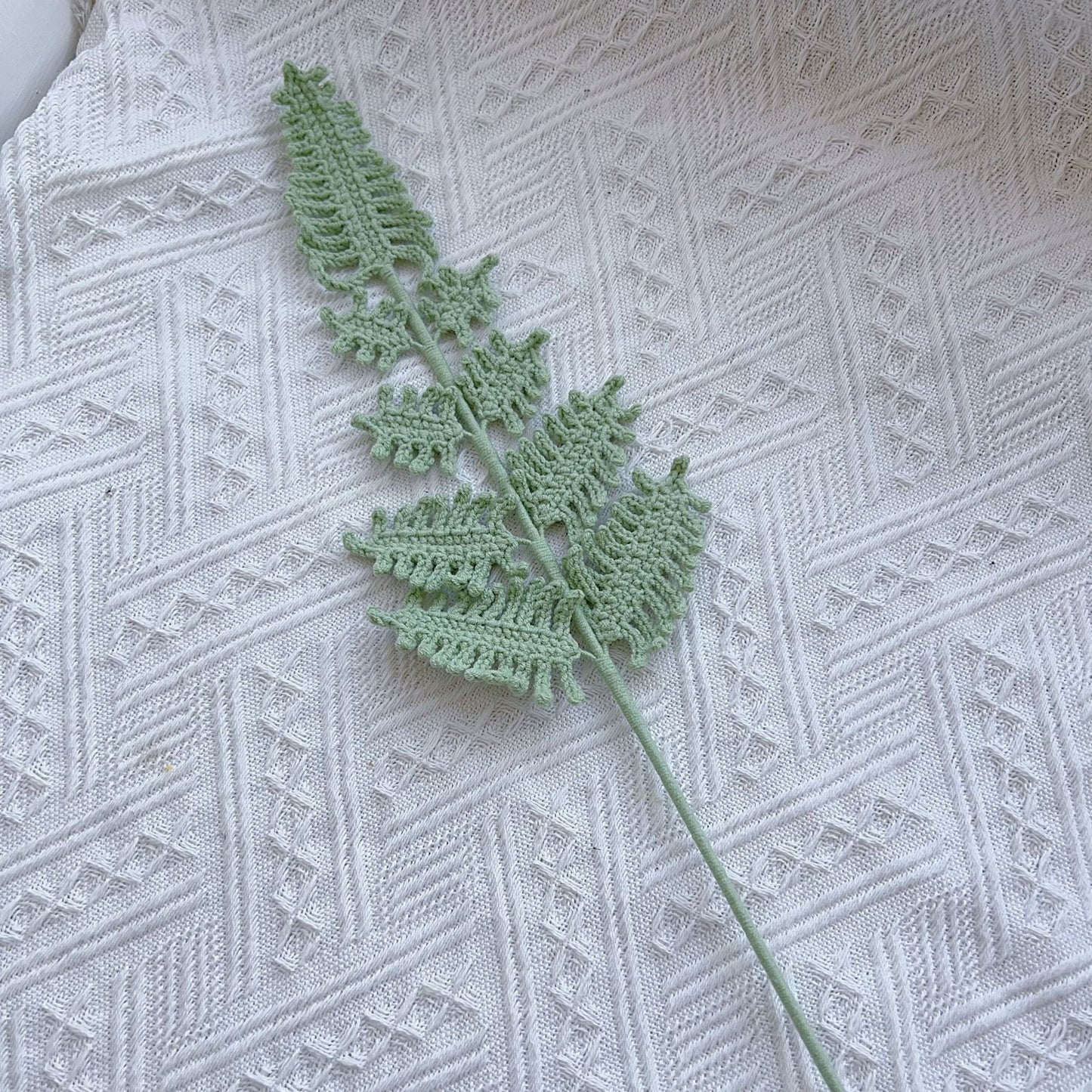 Hand-crocheted Multicolored Leaves, Ideal for DIY Bouquet Creations