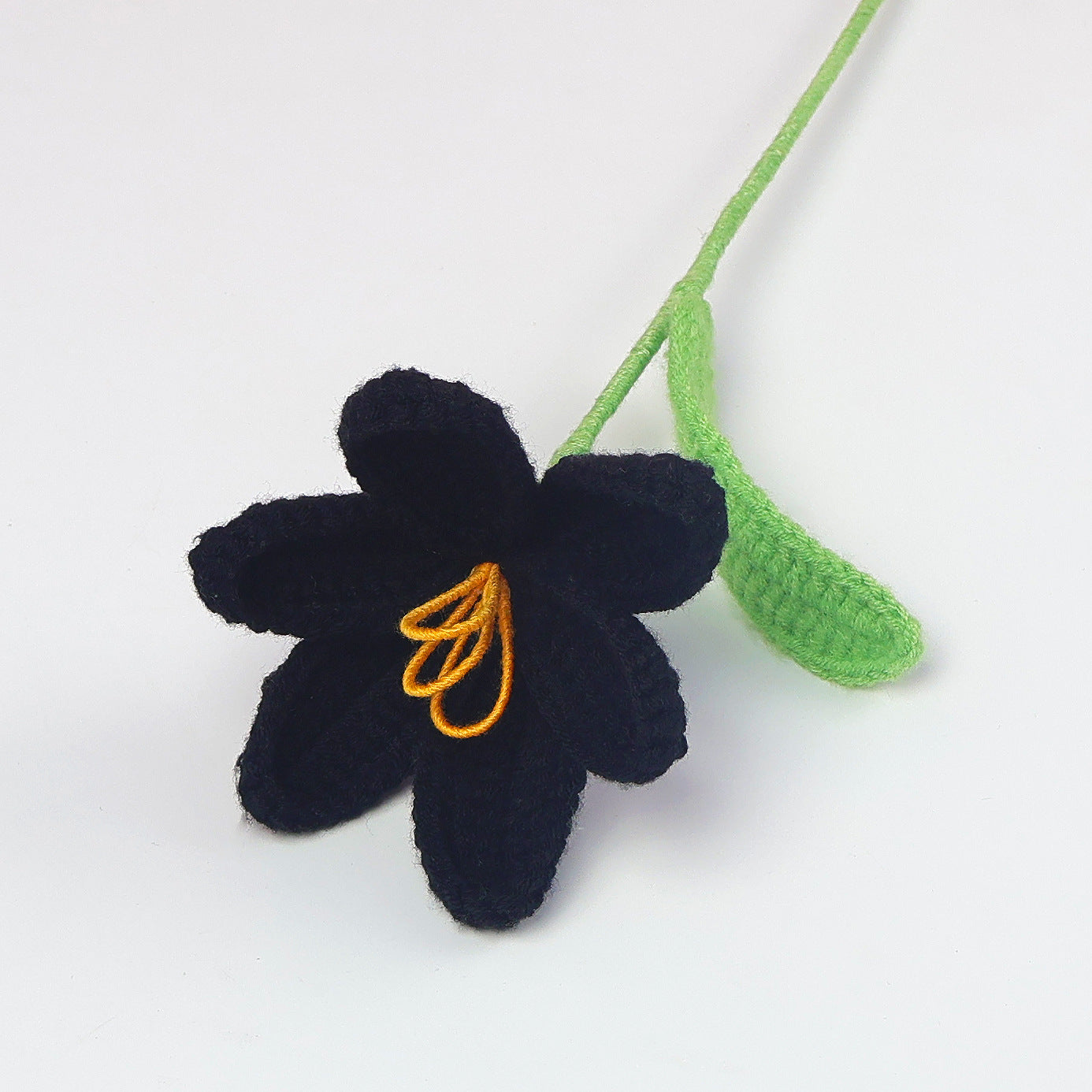 Exquisite Hand-Crocheted Tulip Flower